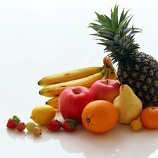 Схема вышивки «Фрукты»