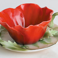 Схема вышивки «чайная пара»