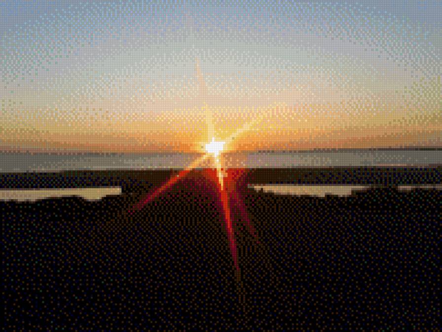 Закат - природа - предпросмотр