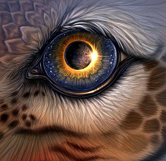 мифический глаз - фэнтази, глаз - оригинал