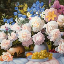 Схема вышивки «букет»