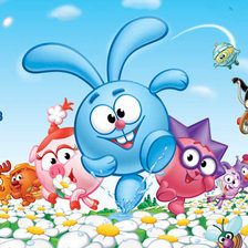 Схема вышивки «Смешарики 1»