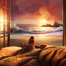 Романтический закат