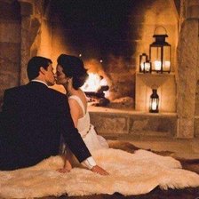 Схема вышивки «Вечер романтики»