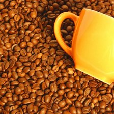 Схема вышивки «кофе и чашка»