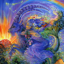 Схема вышивки «Козерог»