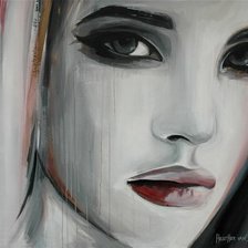 Схема вышивки «портрет»