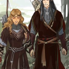 Схема вышивки «Карантир и Халет»