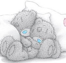 Схема вышивки «тедді»