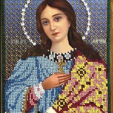 Схема вышивки «Святая Марина»