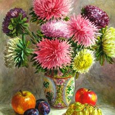 Схема вышивки «букет»