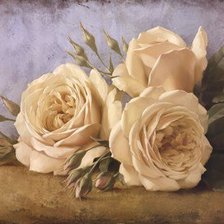 Схема вышивки «розы»