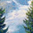 Предпросмотр схемы вышивки «горы» (№878790)