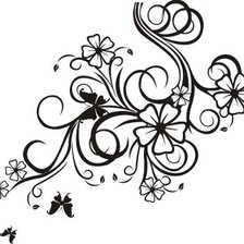 Схема вышивки «Цветы»