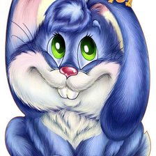 Схема вышивки «Зайчонок и божья коровка»