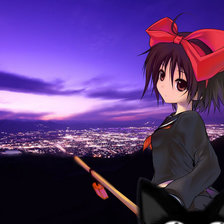 Схема вышивки «Ведьмина служба доставки»