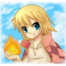 Схема вышивки «маленький Хаул»