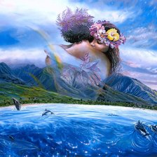 Схема вышивки «объятия любви»