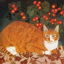 Схема вышивки «рыжик»