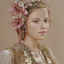 Схема вышивки «Болгарка»