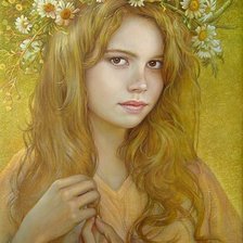 Схема вышивки «Лесная нимфа»