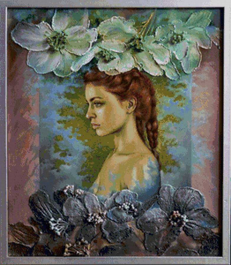 Лесная фея - фея, леди, дама, девушка, люди - предпросмотр