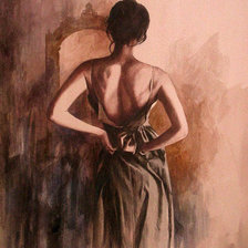 Схема вышивки «Платье»