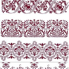 Схема вышивки «узоры»