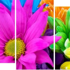 Схема вышивки «Цветы»