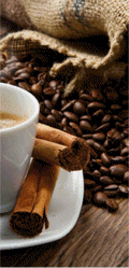 Кофе. Часть 2 - чашка, кухня, зерна, кофе, триптих - предпросмотр