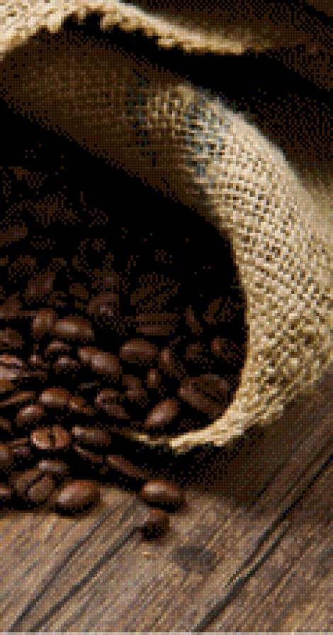 Кофе. Часть 3 - зерна, кухня, чашка, триптих, кофе - предпросмотр