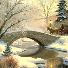 Схема вышивки «На закате»