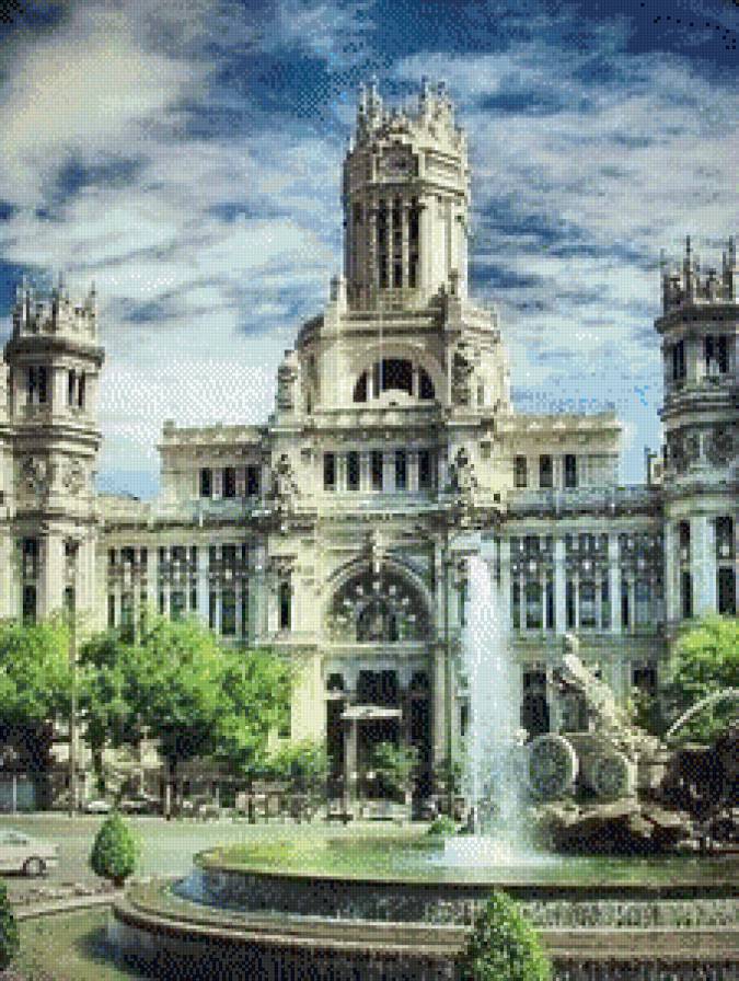 Дворец - пейзаж, замок - предпросмотр