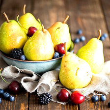 Схема вышивки «Груши»