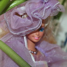 Схема вышивки «барби!»