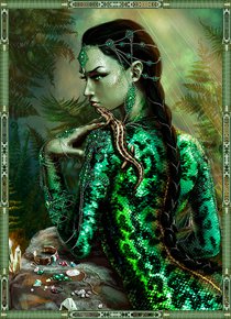 хозяйка медной горы - хозяйка, каменный цветок - оригинал