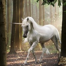 Схема вышивки «Единорог»