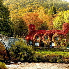 Схема вышивки «Сказочный домик»