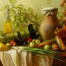 Схема вышивки «натюрморт»