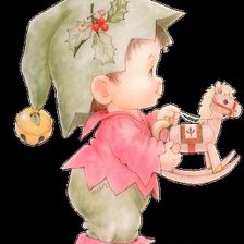 Схема вышивки «гномик»