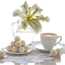 Схема вышивки «кофе с молоком»