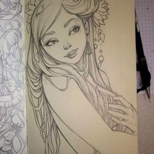 Схема вышивки «монохромная4»