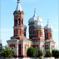 Схема вышивки «церковь островская»