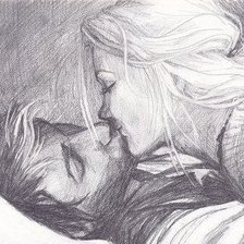 Схема вышивки «Закохані 5»