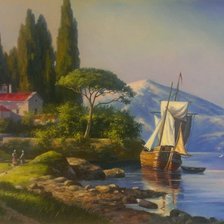 Схема вышивки «Михаил Сатаров»