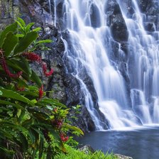 Схема вышивки «водопад»