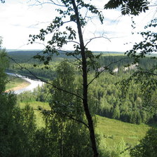 Схема вышивки «Яйва сплав»