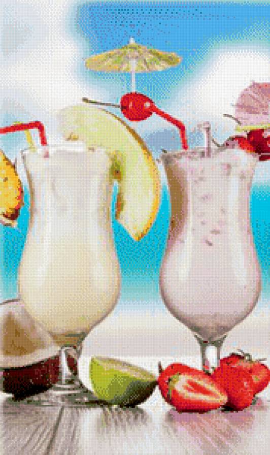 Тропические коктейли - предпросмотр