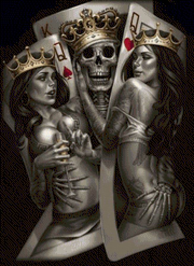 карты череп - предпросмотр