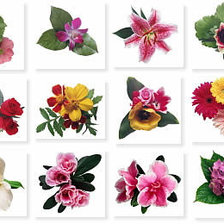 цветочное панно